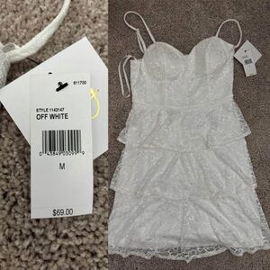 Off White Lace Dress